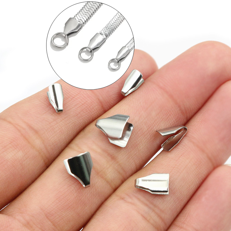 Jewelry Making Chain - 100pcs En Acier Inoxydable 2-7mm Cordons