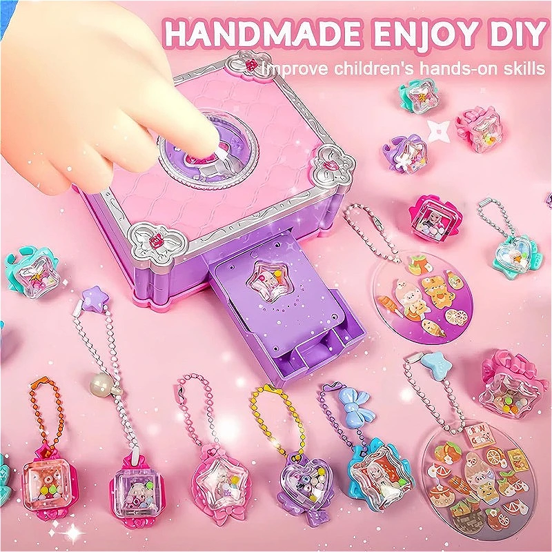 Jewelry Making Machines - Kit de fabrication d'autocollants 3D, Machine