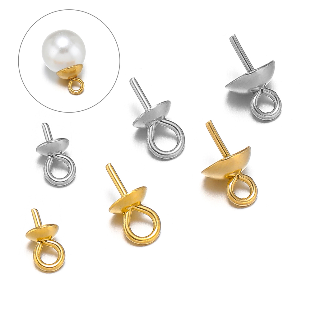 Jewelry Making Rivets - Épingles à œil en acier inoxydable