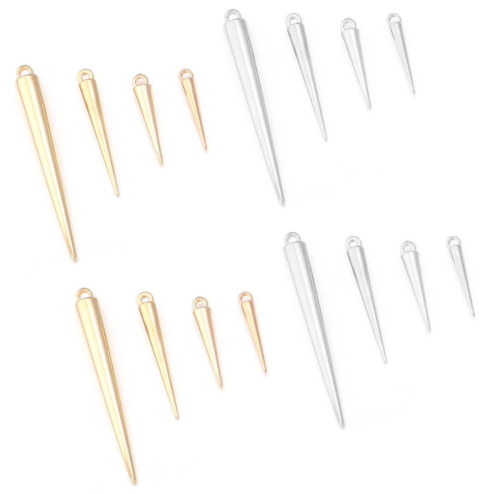 Jewelry Making Rivets - Breloques en forme de cône CCB,