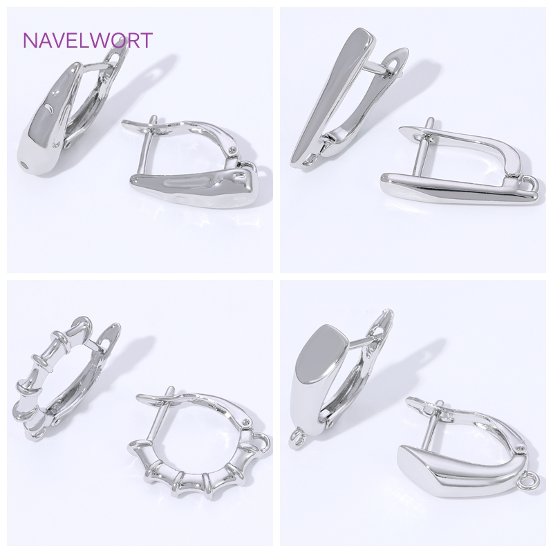 Jewelry Making Set - Crochets d'oreille lisses plaqués or 18