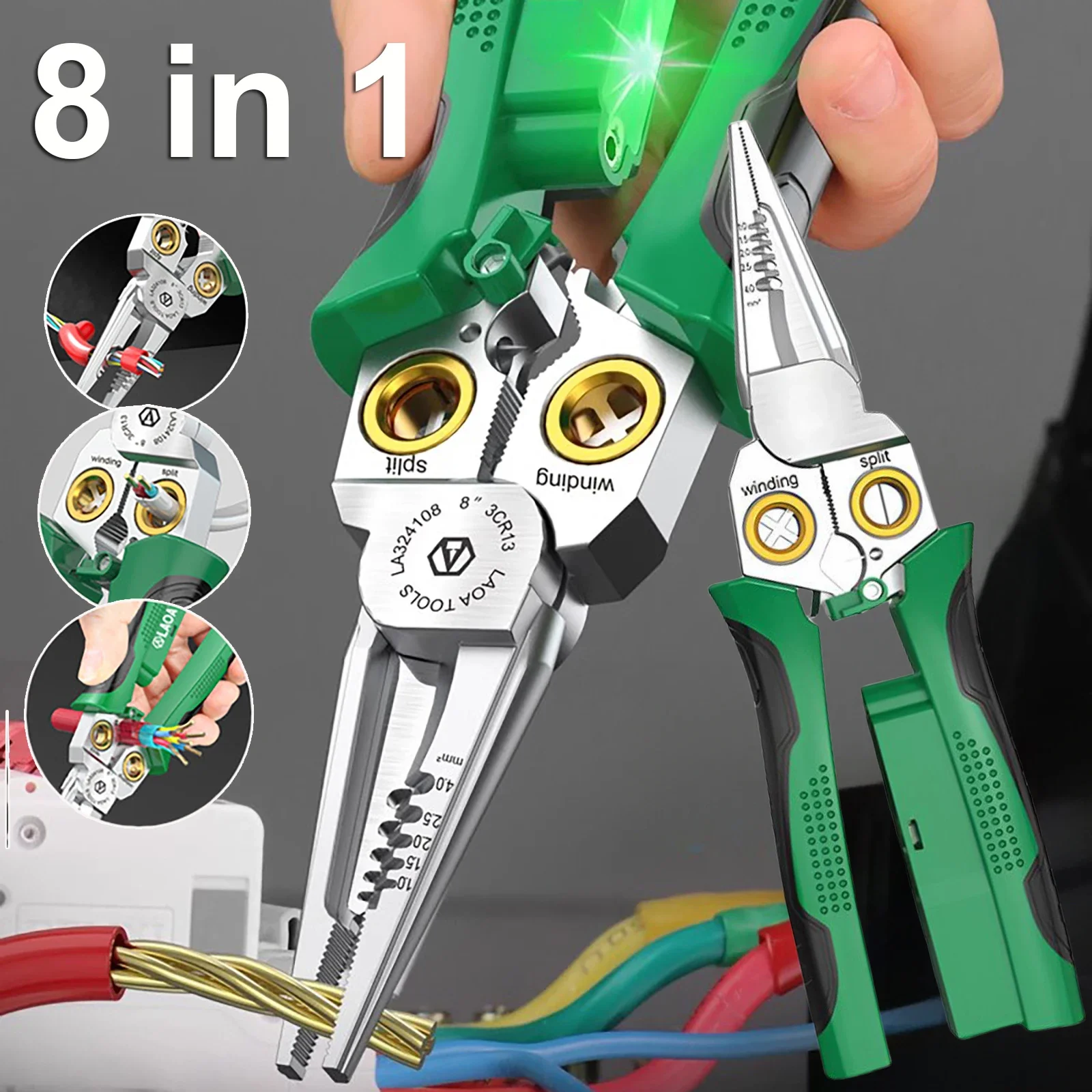 Jewelry Making Needle Nose Pliers - Pince à dénuder le fil d'acier