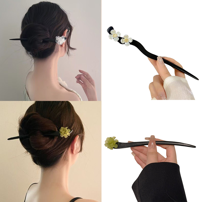 Jewelry Making With Beads - Bâtons de cheveux en bois de