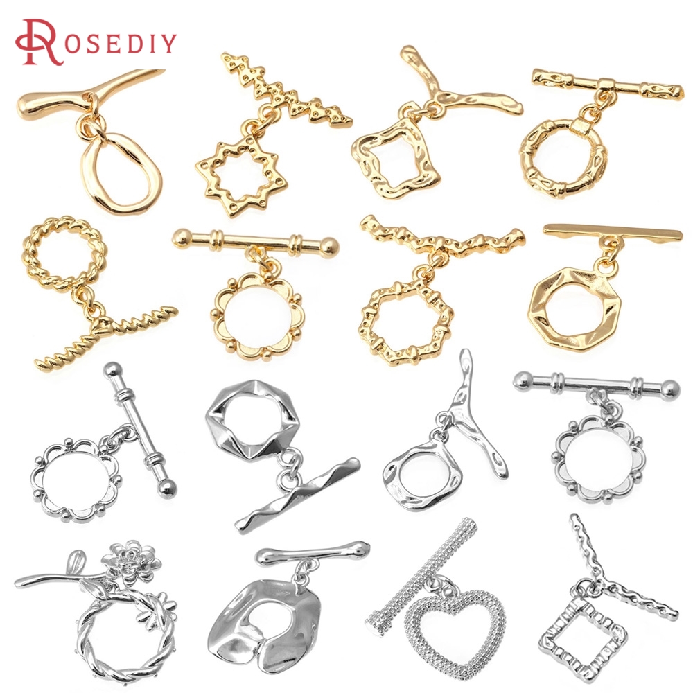 Jewelry Making Set - 6 ensembles de fermoirs à bascule