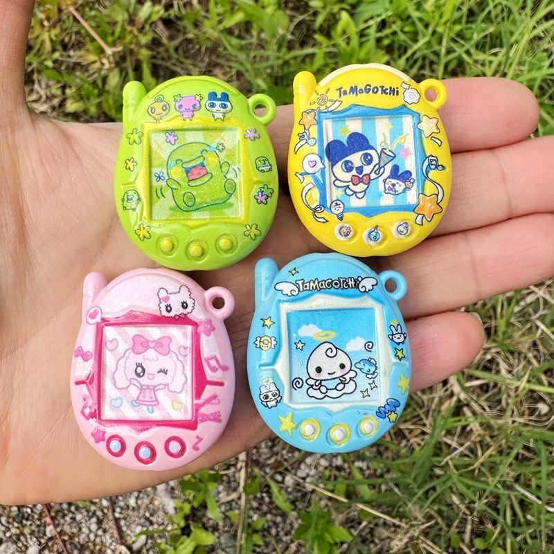 Jewelry Making With Beads - Perles imprimées double face Tamagotchi, matériaux