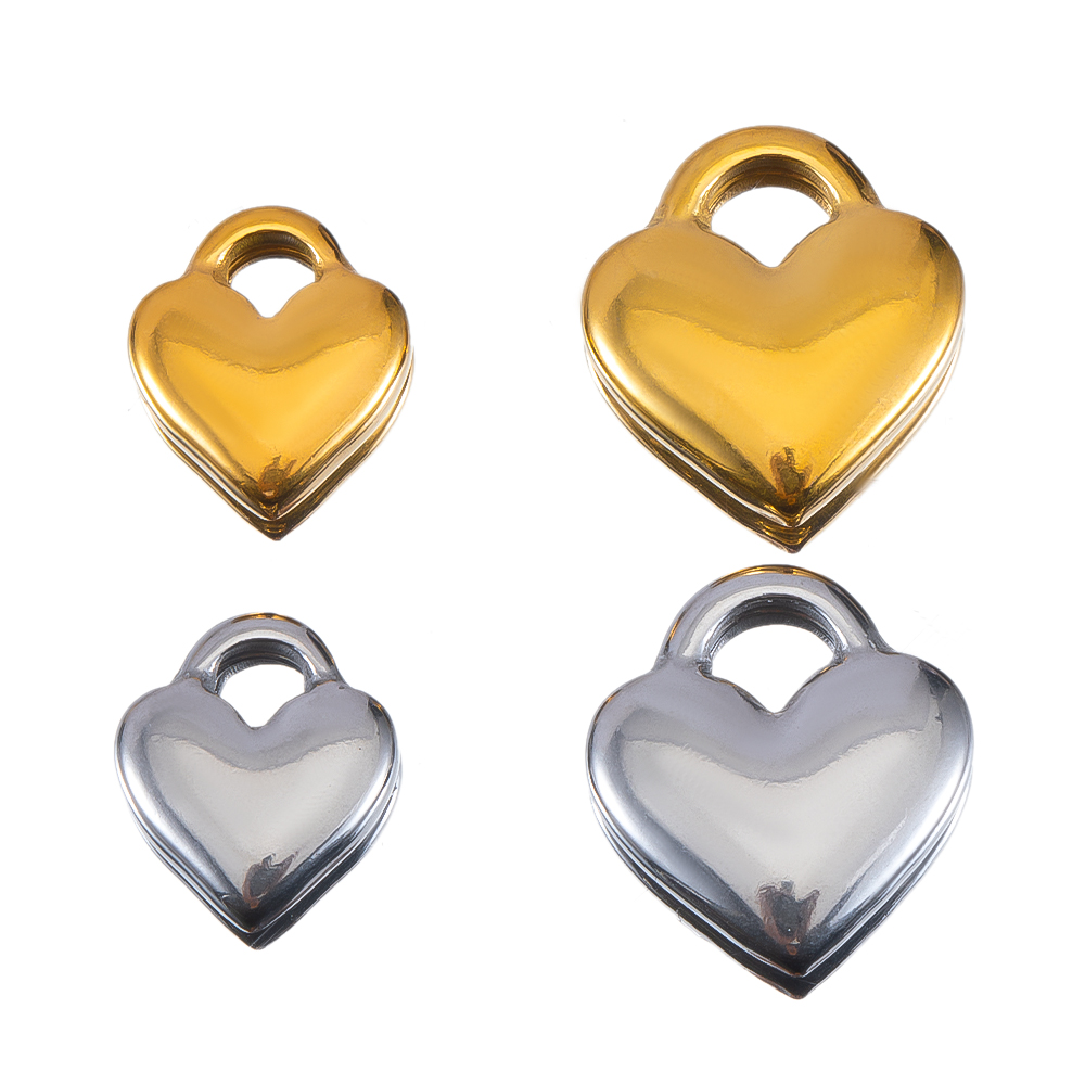 Jewelry Making For Couples - Breloque en Acier Inoxydable avec Serrure