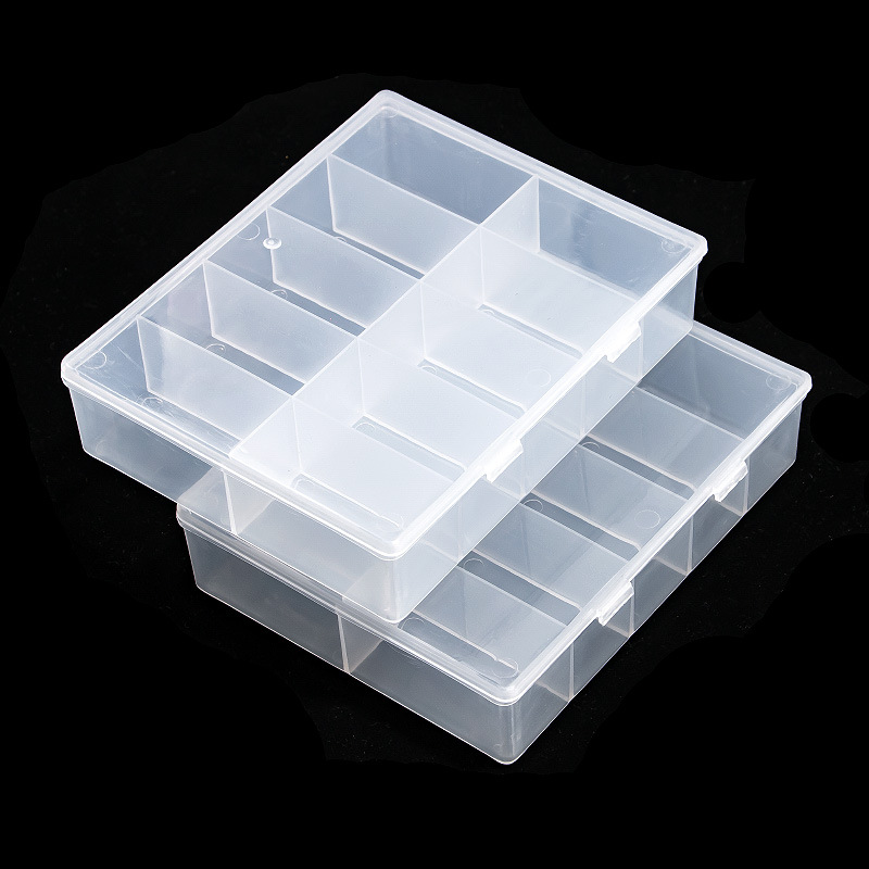 Jewelry Making Organizer Box - Boîte de rangement transparente vide à