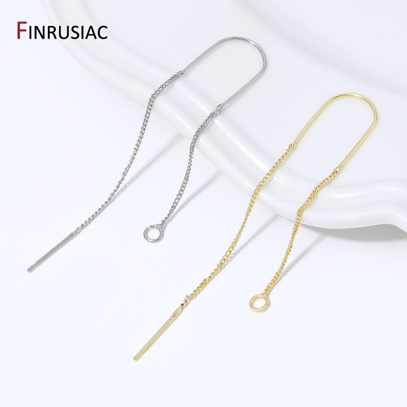 Jewelry Making Chain - Boucles d'oreilles pendantes à longue chaîne