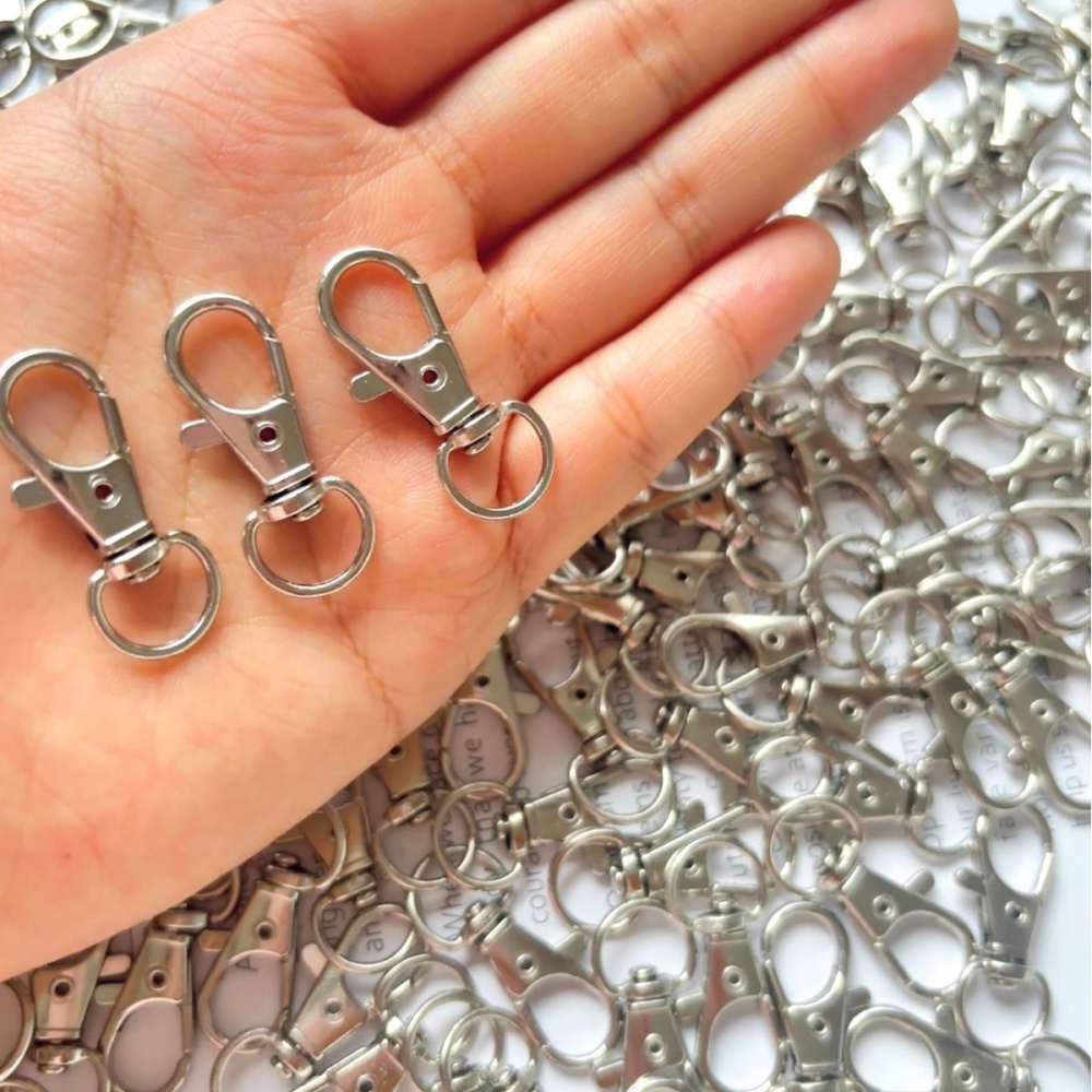 25-200 pièces Mousquetons pivo - Jewelry Making Chain avis et prix