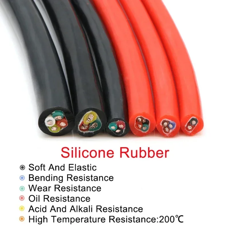 Câble en caoutchouc de silicon - Wire 22 Gauge Copper avis et prix