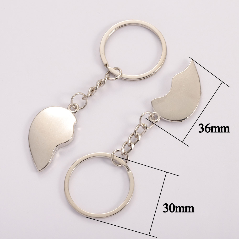 1 paire de porte-clés en forme - Jewelry Making For Couples avis et prix