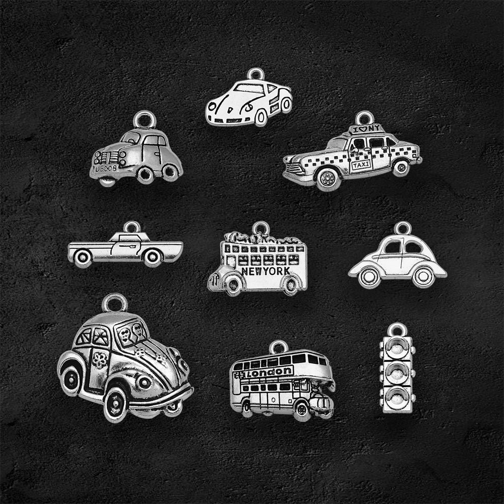 Argent plaqué Taxi Bus voiture - Jewelry Making In London avis et prix