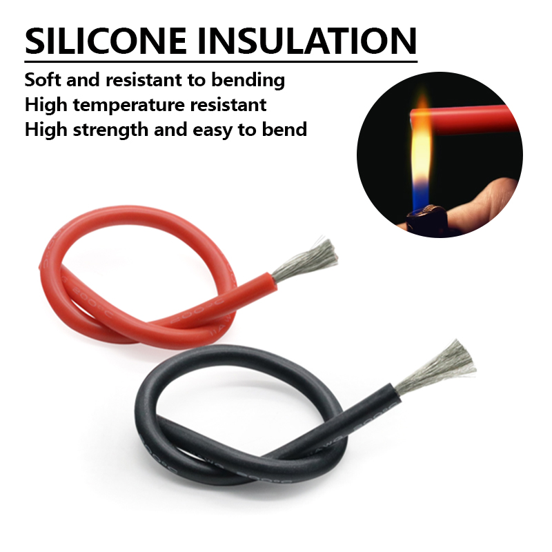 Fils en caoutchouc de Silicone - Wire 22 Gauge Copper avis et prix