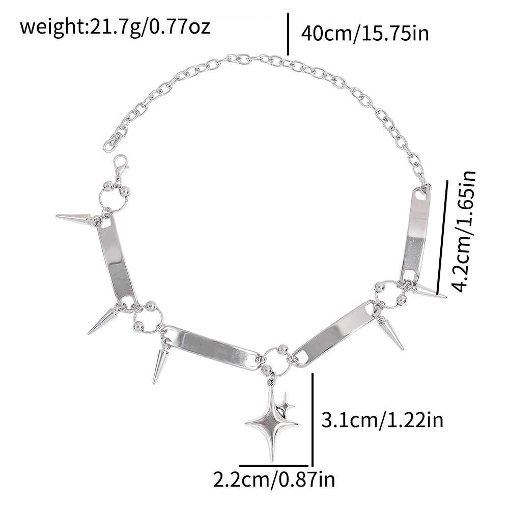 Collier ras du cou riveté Punk - Jewelry Making Necklaces avis et prix