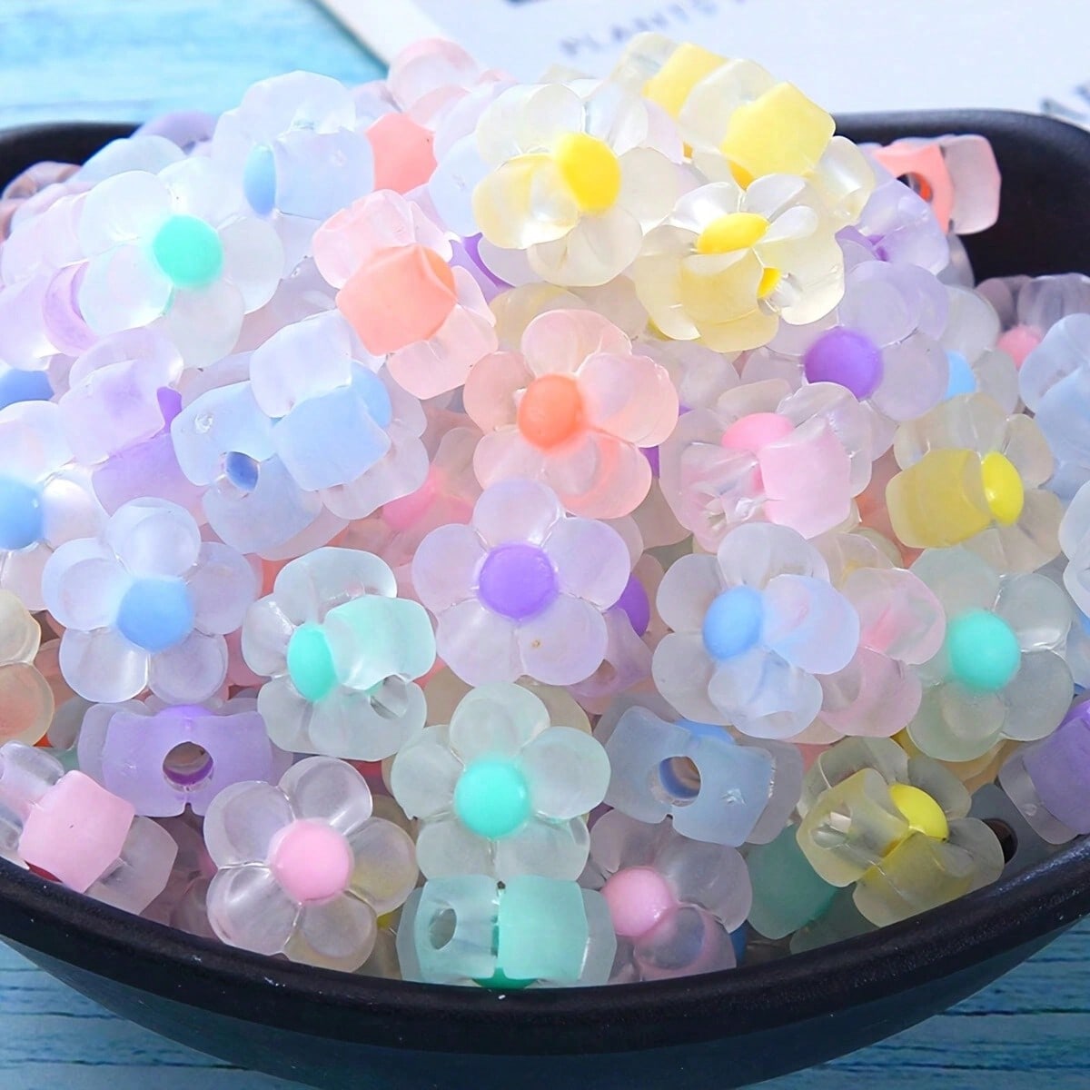 Perles acryliques en forme de  - Jewelry Making For Couples avis et prix