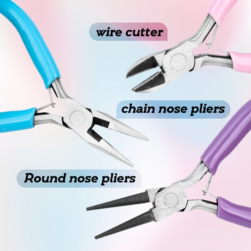 Ensemble de Mini pinces à bijo - Jewelry Making Needle Nose Pliers avis et prix