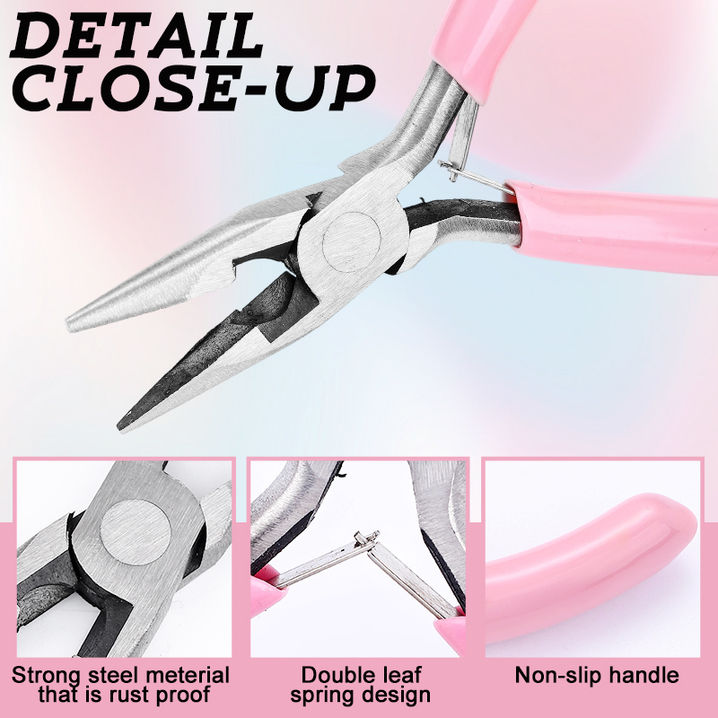 Ensemble de Mini pinces à bijo - Jewelry Making Needle Nose Pliers avis et prix