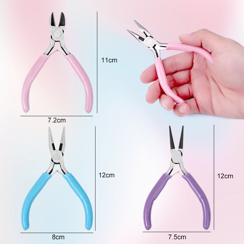 Ensemble de Mini pinces à bijo - Jewelry Making Needle Nose Pliers avis et prix
