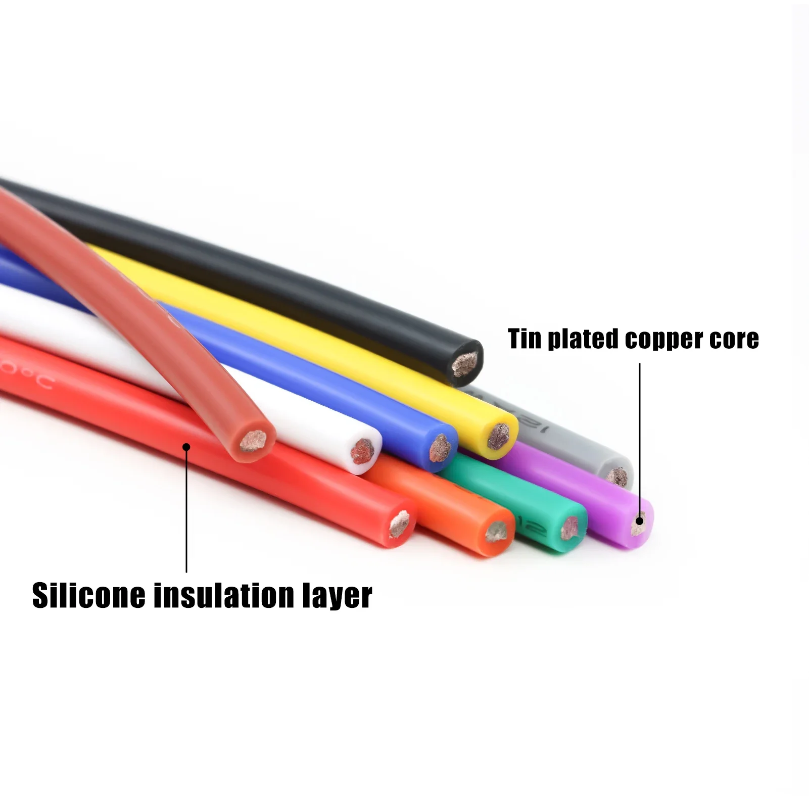 Fil de Silicone Ultra doux 1M/ - Wire 22 Gauge Copper avis et prix