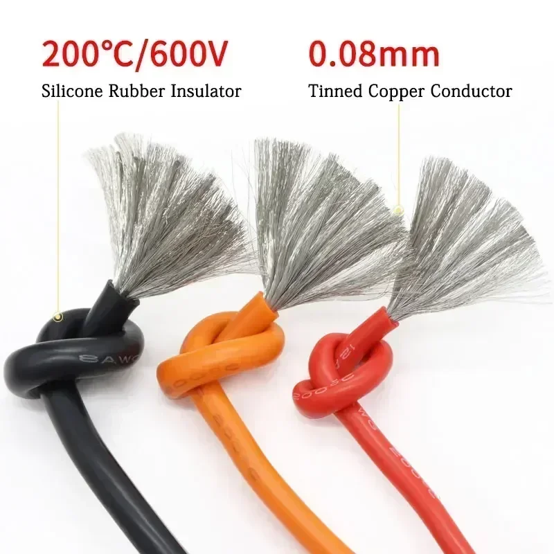 Fil de Silicone Ultra doux 1M/ - Wire 22 Gauge Copper avis et prix