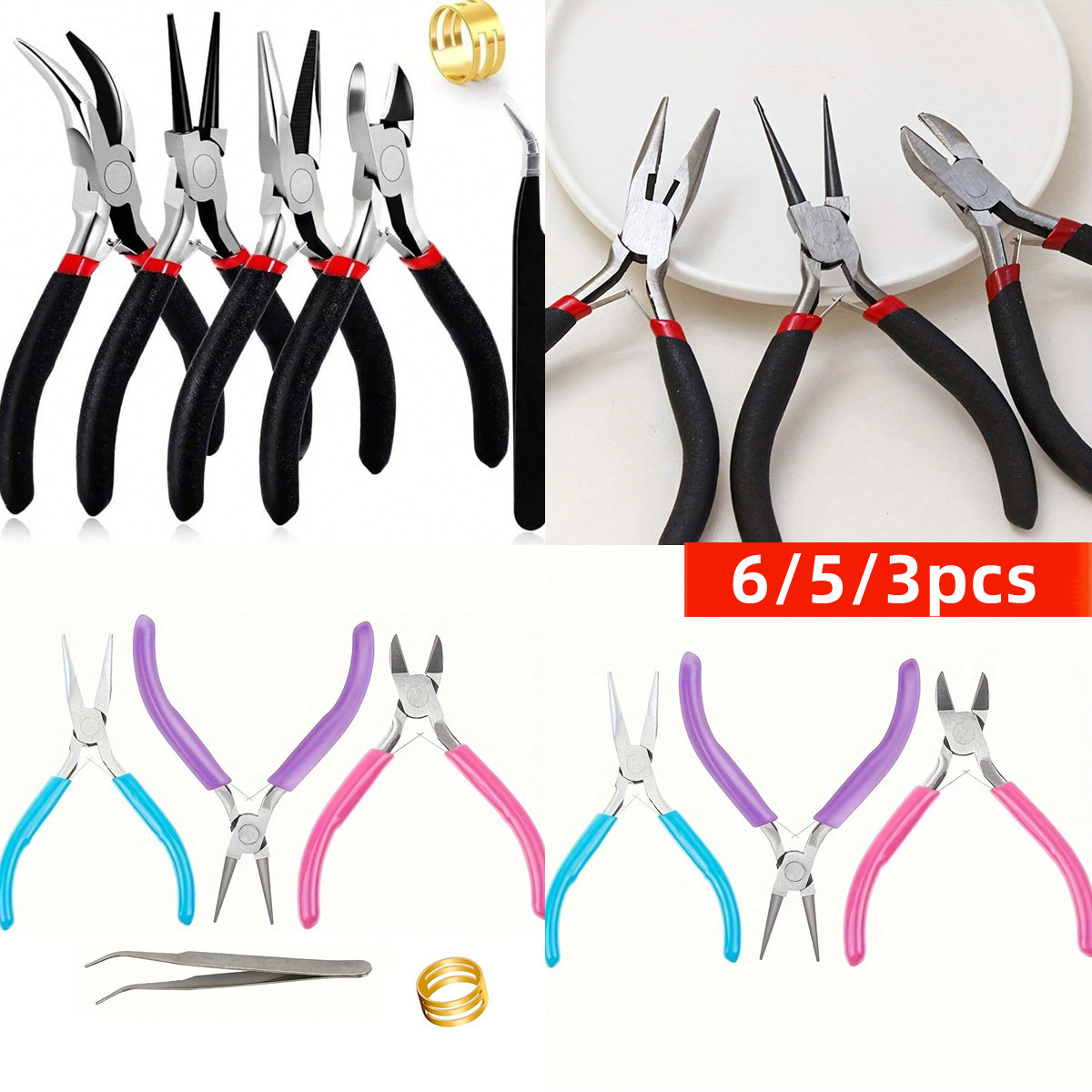 Ensemble d'outils de fabricati - Jewelry Making Needle Nose Pliers avis et prix