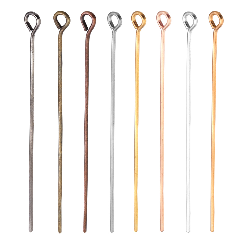 Épingles à œil en fer or rose, - Jewelry Making Rivets avis et prix