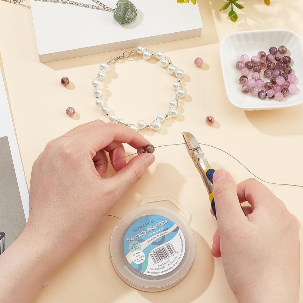 Fil de perles en nylon et acie - Jewelry Making Diy Kit avis et prix