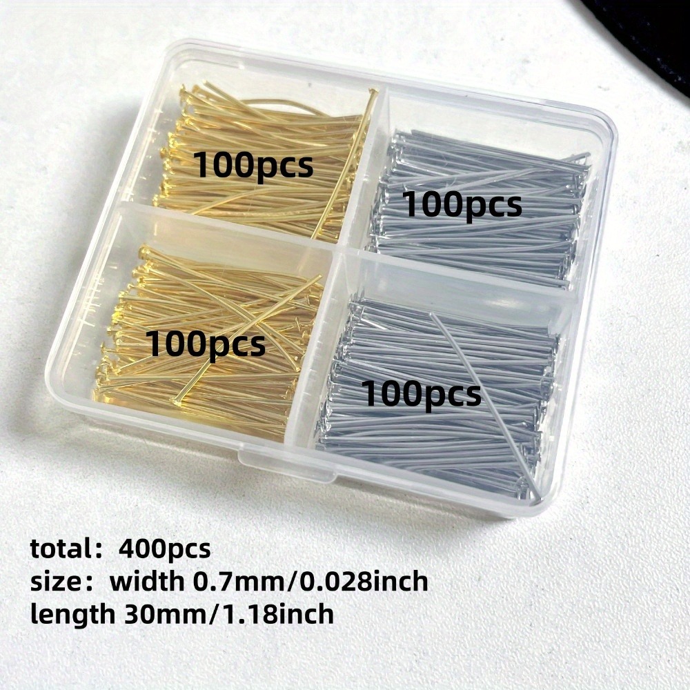 400 épingles à tête plate en f - Jewelry Making Organizer Box avis et prix