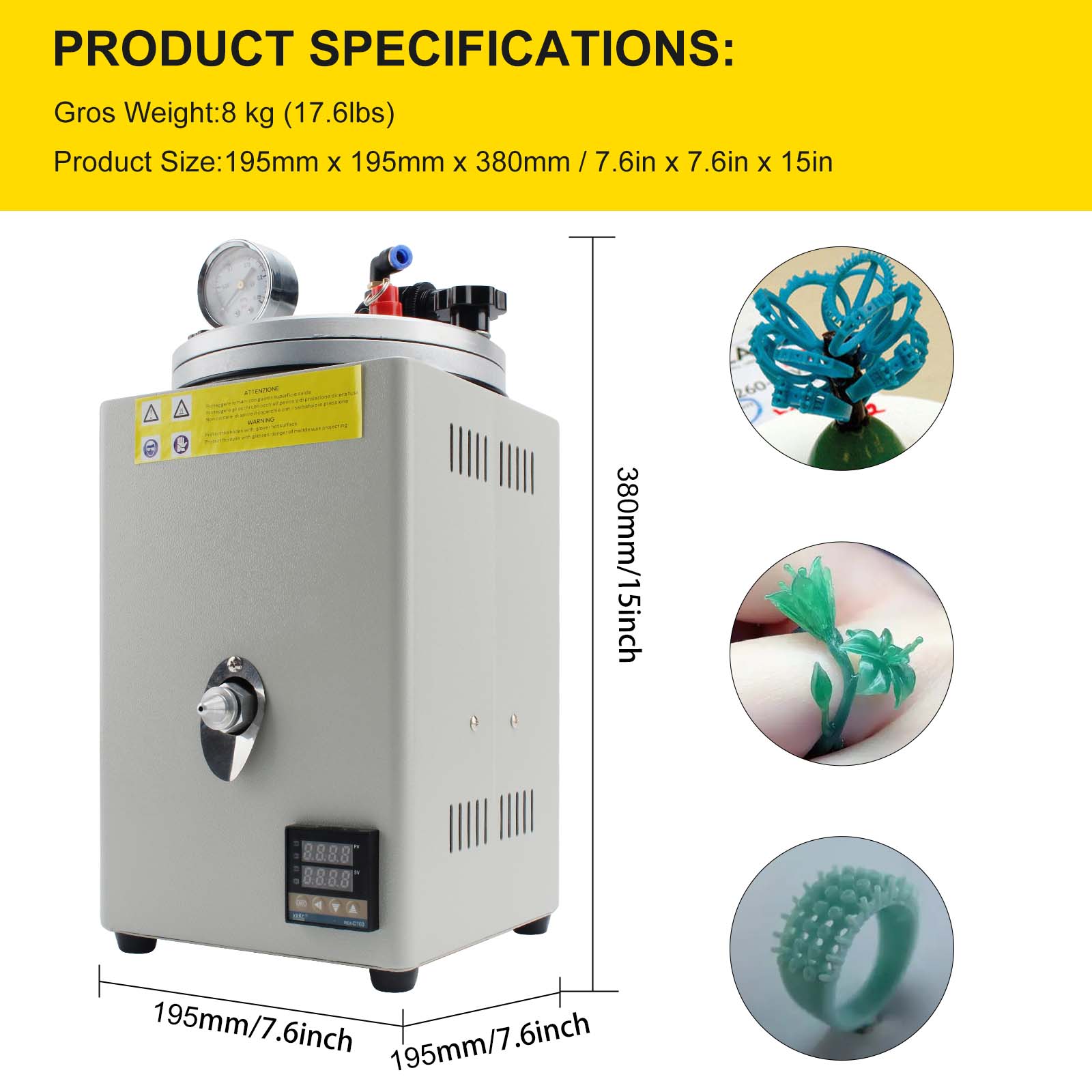 Machine d'injection d'avertiss - Jewelry Making Machines avis et prix