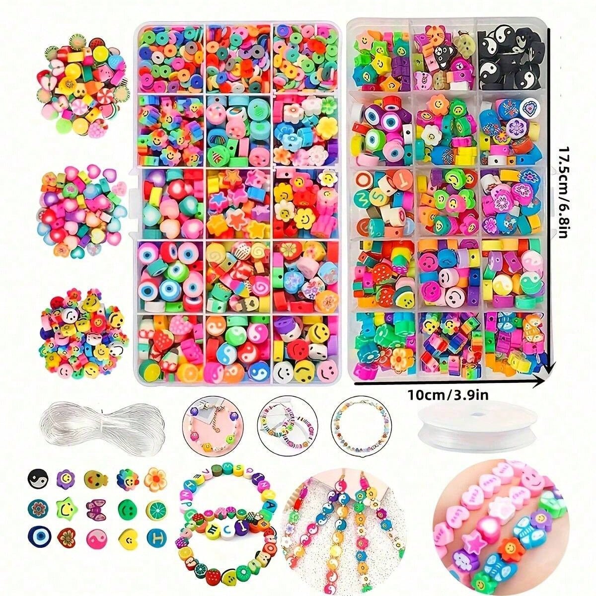 Ensemble de perles en argile p - Jewelry Making Diy Kit avis et prix