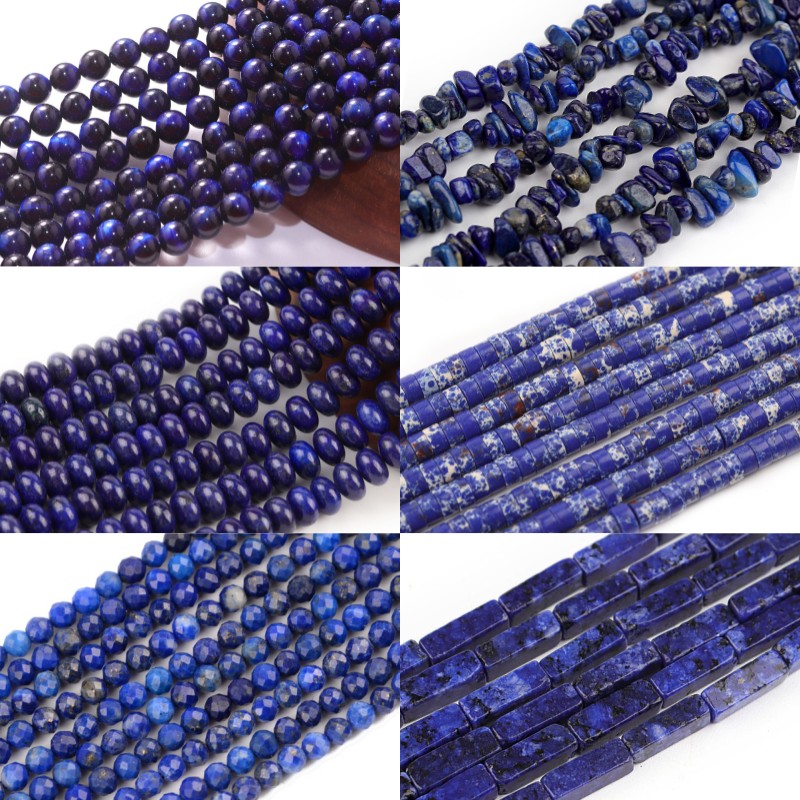 DC Lapis Lazuli – perles ronde - Jewelry Making Dc avis et prix