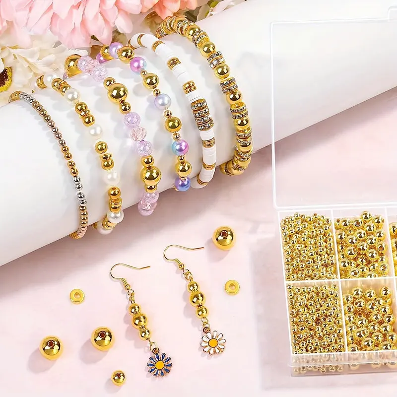 Kit de perles d'espacement dor - Jewelry Making Tutorials avis et prix