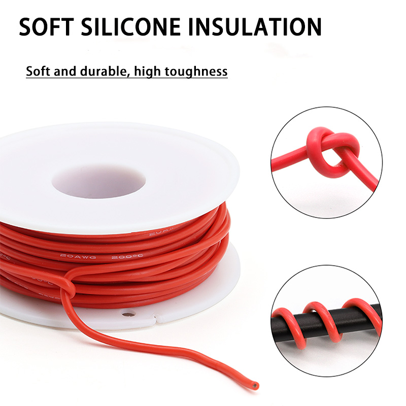 Kit en boîte de fils en silico - Wire 22 Gauge Copper avis et prix