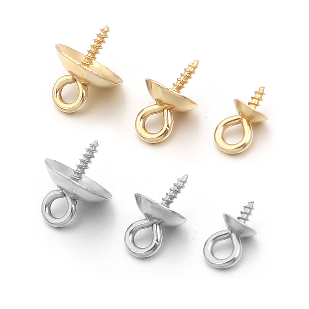 20 pièces de fermoirs à vis en - Jewelry Making Rivets avis et prix