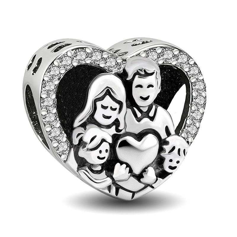 Pendentif cœur d'amour familia - Jewelry Making For Couples avis et prix