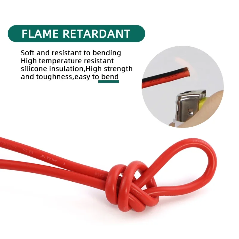 Fils flexibles blancs en caout - Wire 22 Gauge Copper avis et prix