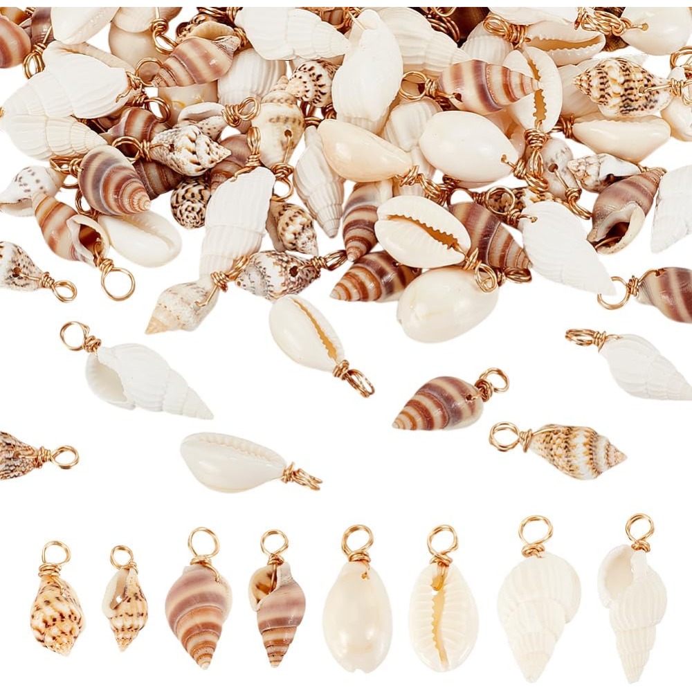 100 pièces 4 Styles coquille n - Jewelry Making Tutorials avis et prix