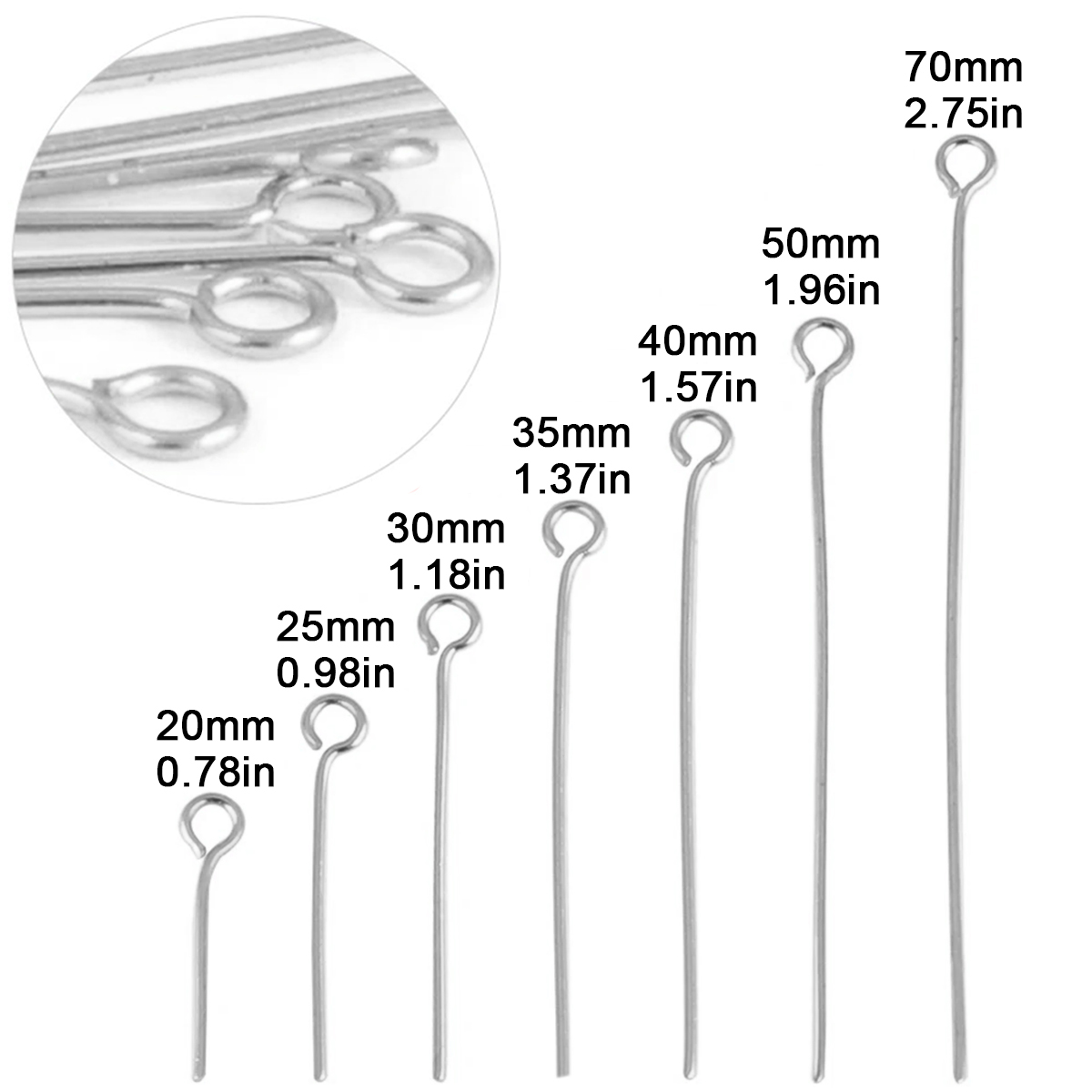 100 pièces/lot de broches à œi - Jewelry Making Rivets avis et prix