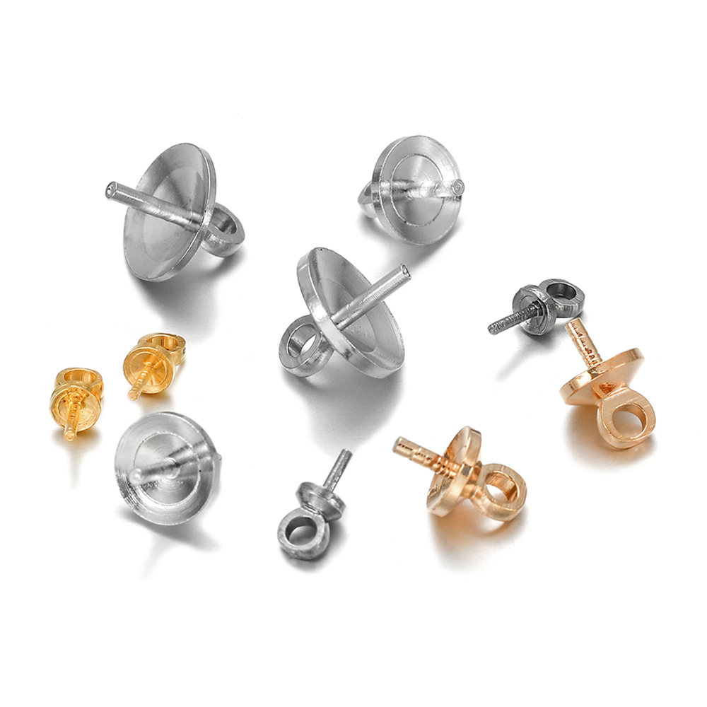 Breloques demi-trou en laiton, - Jewelry Making Rivets avis et prix