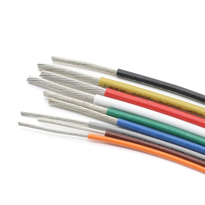 Fil électronique haute tempéra - Wire 22 Gauge Copper avis et prix