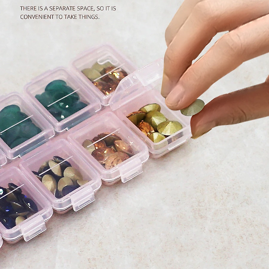 Boîte de rangement en plastiqu - Jewelry Making Organizer Box avis et prix