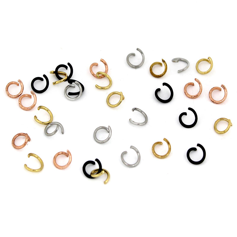 Anneaux de saut ouverts noirs  - Jewelry Making Diy Kit avis et prix