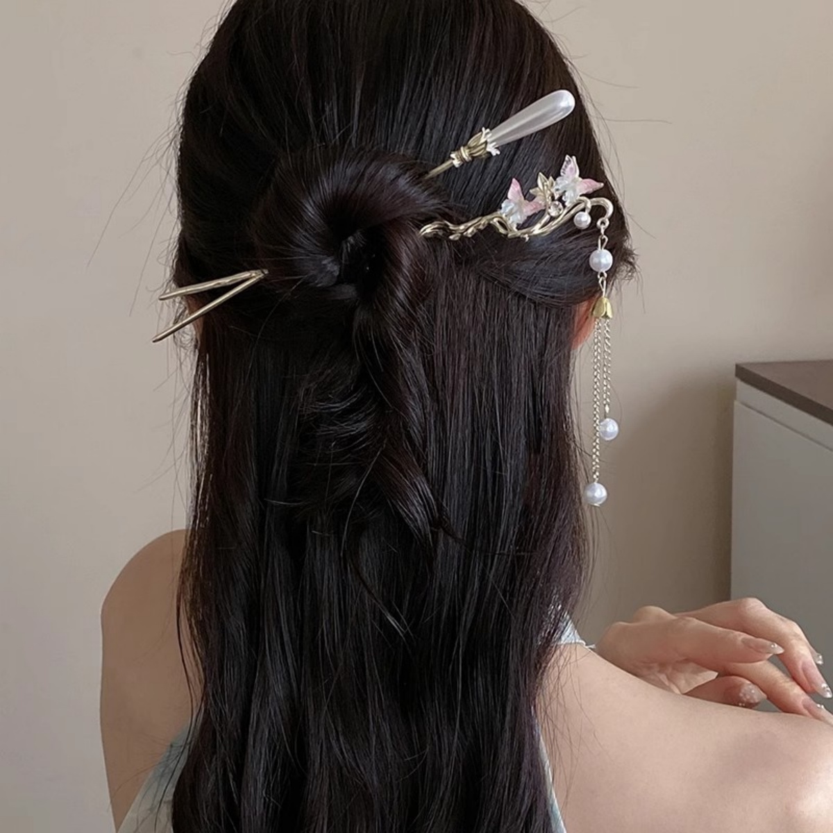 Épingle à cheveux en forme de  - Jewelry Making With Beads avis et prix
