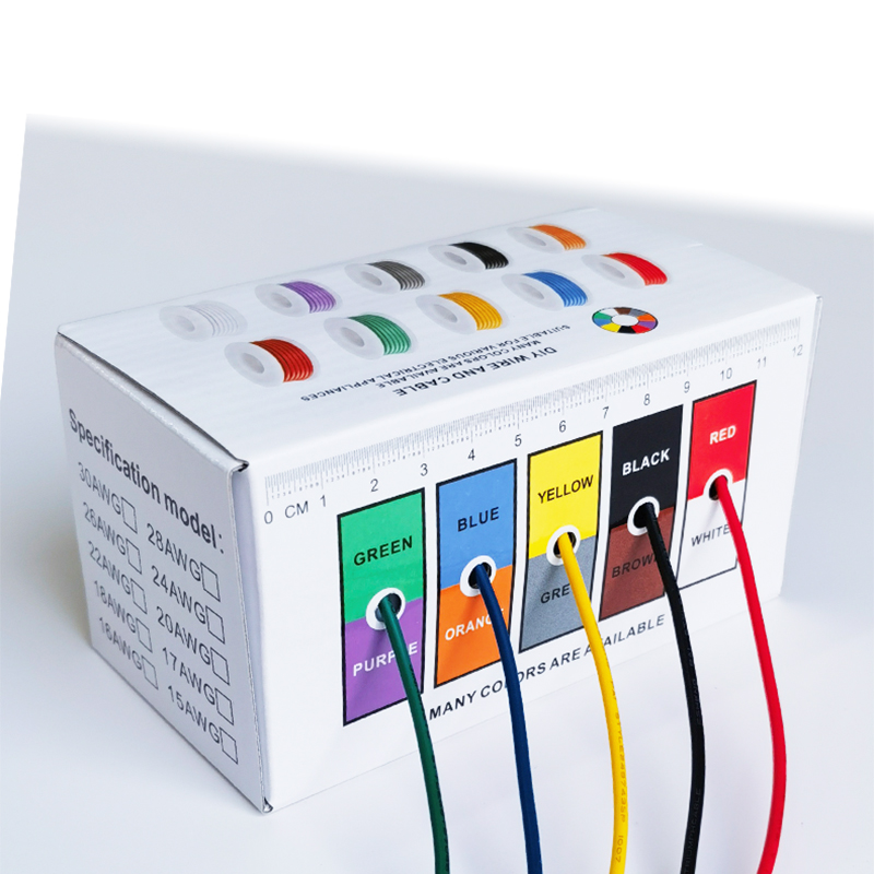 Fil électrique Flexible en Sil - Wire 22 Gauge Copper avis et prix
