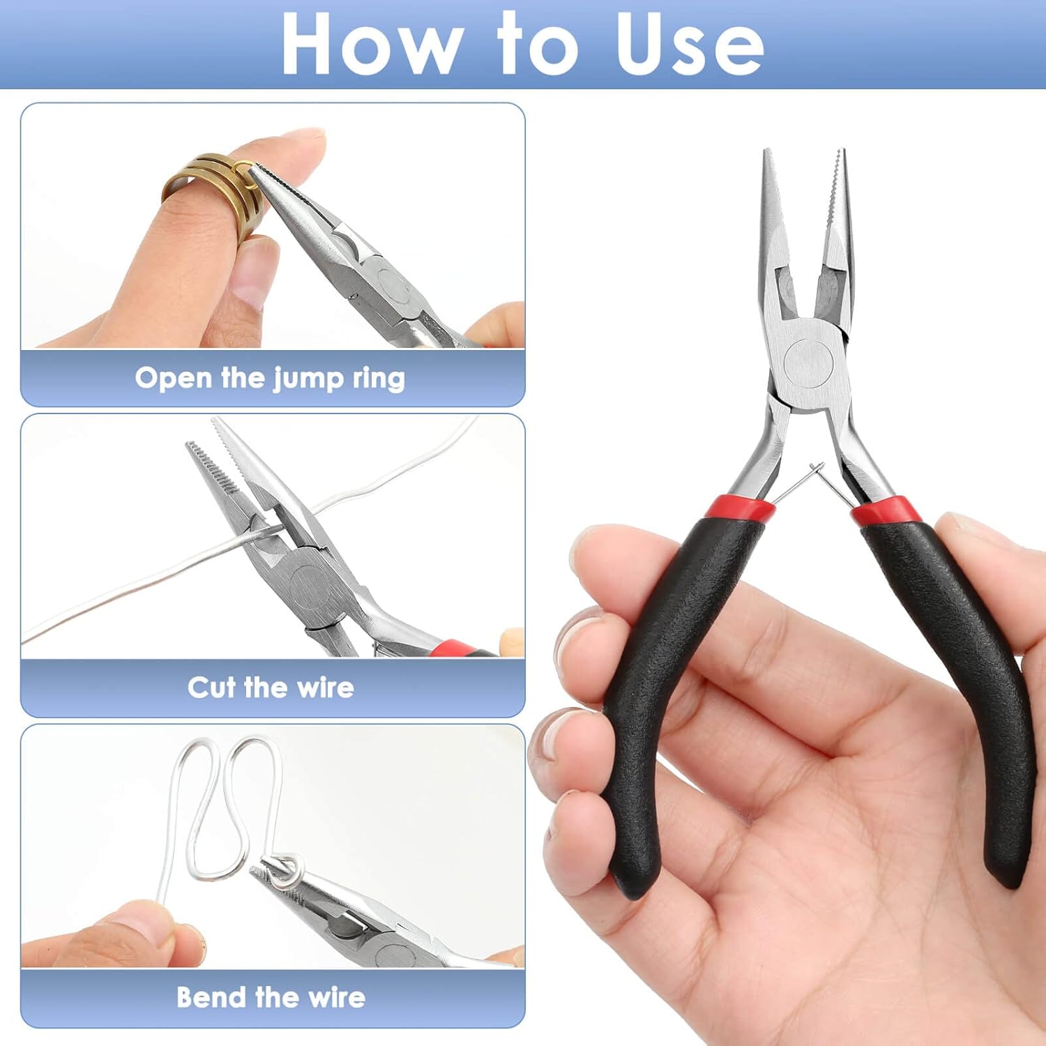 Pince à bec effilé pour la fab - Jewelry Making Needle Nose Pliers avis et prix