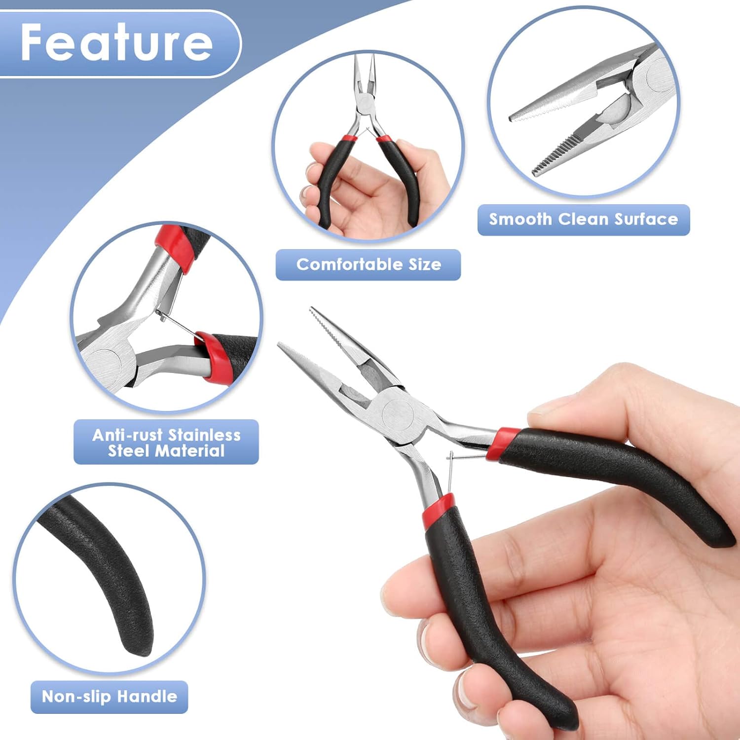 Pince à bec effilé pour la fab - Jewelry Making Needle Nose Pliers avis et prix