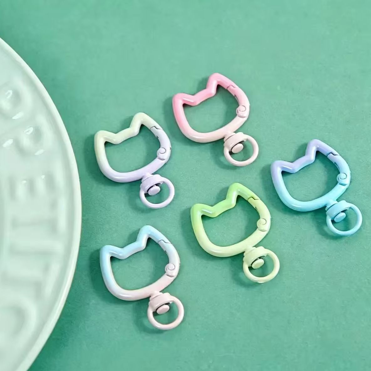 Lot de 5 à 10 mousquetons dégr - Jewelry Making Chain avis et prix