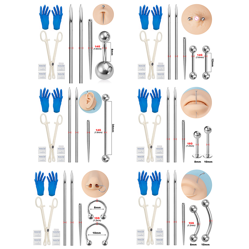 Kit de perçage corporel en aci - Jewelry Making Needle Nose Pliers avis et prix